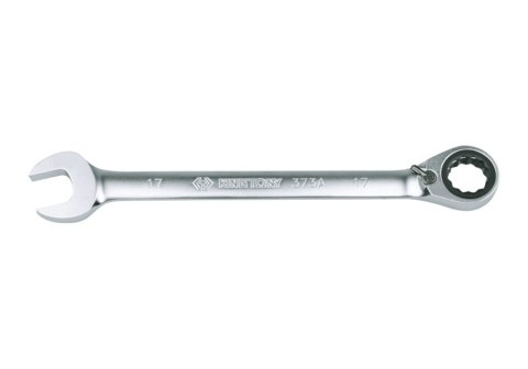 KLUCZ PŁASKO-OCZKOWY Z GRZECHOTKĄ DWUKIER.72 ZĘBY 226*17MM KING TONY