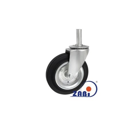KOŁO METAL-GUMA 200MM OBUDOWA Z TRZPIENIEM 64*27 UN KOŁO METAL-GUMA 200MM OBUDOWA Z TRZPIENIEM 64*27 UN