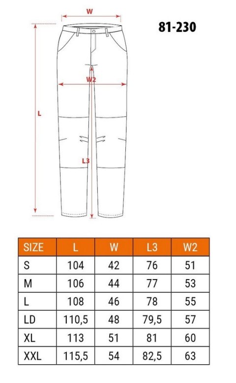 SPODNIE ROBOCZE HD ODPINANE KIESZENIE I NOGAWKI ROZMIAR XL NEO SPODNIE ROBOCZE HD ODPINANE KIESZENIE I NOGAWKI ROZMIAR XL NEO