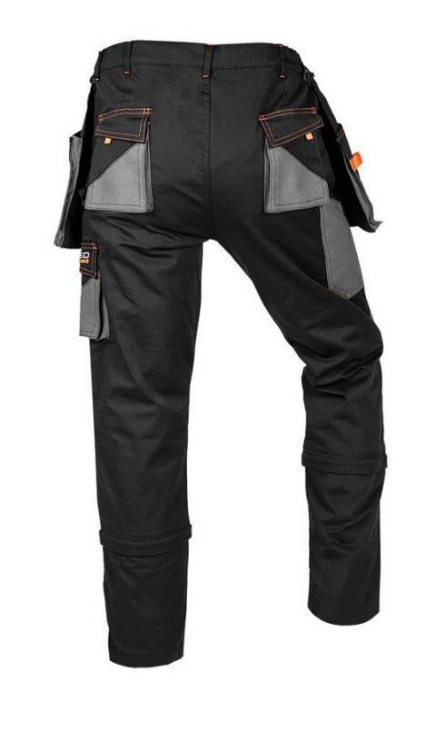 SPODNIE ROBOCZE HD SLIM ODPINANE KIESZENIE ROZMIAR XXL NEO SPODNIE ROBOCZE HD SLIM ODPINANE KIESZENIE ROZMIAR XXL NEO