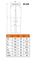 SPODNIE ROBOCZE HD SLIM ODPINANE KIESZENIE ROZMIAR XXL NEO