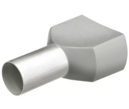 TULEJKI KABLOWE TWIN Z KOŁNIERZEM 100 SZTUK 2*4.00MM KNIPEX