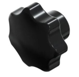 UCHWYT BAKELITOWY CZARNY M12*80MM DIN6336K UN
