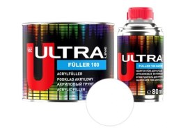 ULTRA FÜLLER 100 PODKŁAD AKRYLOWY 0,4L BIAŁY + UTWARDZACZ NOVOL