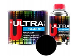 ULTRA FÜLLER 100 PODKŁAD AKRYLOWY 0,4L CZARNY + UTWARDZACZ NOVOL