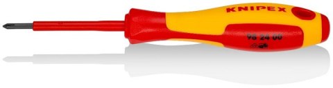 WKRĘTAK PHILLIPS Z IZOLACJĄ 60 MM PH0 KNIPEX WKRĘTAK PHILLIPS Z IZOLACJĄ 60 MM PH0 KNIPEX