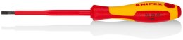 WKRĘTAK PŁASKI Z IZOLACJĄ 1000V 100MM 4.0 MM KNIPEX