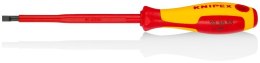 WKRĘTAK PŁASKI Z IZOLACJĄ 1000V 125MM 5.5 MM KNIPEX