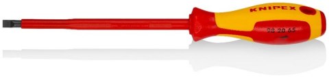 WKRĘTAK PŁASKI Z IZOLACJĄ 1000V 150MM 6.5 MM KNIPEX WKRĘTAK PŁASKI Z IZOLACJĄ 1000V 150MM 6.5 MM KNIPEX