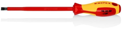 WKRĘTAK PŁASKI Z IZOLACJĄ 1000V 175MM 8.0 MM KNIPEX