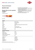 WKRĘTAK POZIDRIV SLIM IZOLACJĄ 80 MM PZ1 KNIPEX