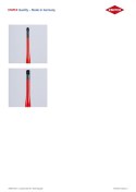 WKRĘTAK POZIDRIV SLIM IZOLACJĄ 80 MM PZ1 KNIPEX