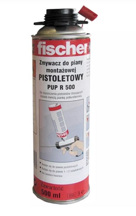 CZYŚCIK ZMYWACZ DO PIANKI 500ML PUPR 500 FISCHER CZYŚCIK ZMYWACZ DO PIANKI 500ML PUPR 500 FISCHER