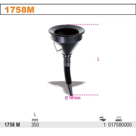 LEJEK Z TWORZYWA SZTUCZNEGO 350MM BETA LEJEK Z TWORZYWA SZTUCZNEGO 350MM BETA