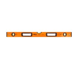 POZIOMNICA ALUMINIOWA S 400 3 LIBELLE 2 UCHWYTY 80CM NEO