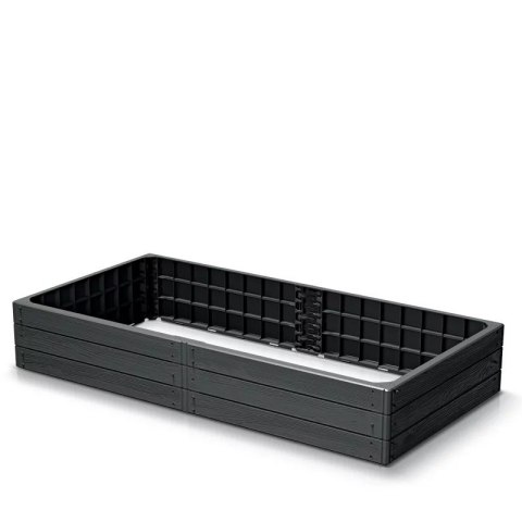 RABATA OGRODOWA BASE WOODY IBWR 1492X756X250MM - ANTRACYT PROSPERPLAST RABATA OGRODOWA BASE WOODY IBWR 1492X756X250MM - ANTRACYT PROSPERPLAST