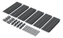 RABATA OGRODOWA BASE WOODY IBWR 1492X756X250MM - ANTRACYT PROSPERPLAST