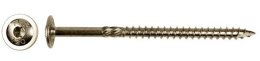 WKRĘT DO DREWNA Z KOŁNIERZEM NA TORX NIERDZEWNYA2 6*80MM T30 UN