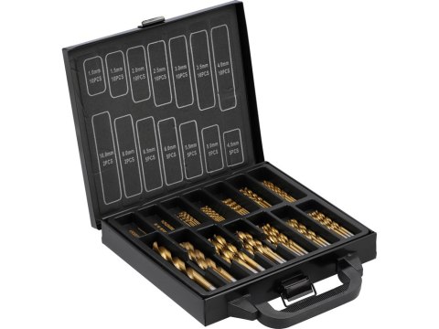 ZESTAW WIERTEŁ DO METALU 1-10MM 99SZT YATO ZESTAW WIERTEŁ DO METALU 1-10MM 99SZT YATO