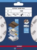 ARKUSZ ŚCIERNY PIANKA EXPERT 115*140MM W480 G120 2PC BOSCH
