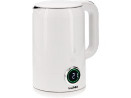 CZAJNIK ELEKTRYCZNY 1.7L REGULACJA TEMPERATURY BIAŁY LUND