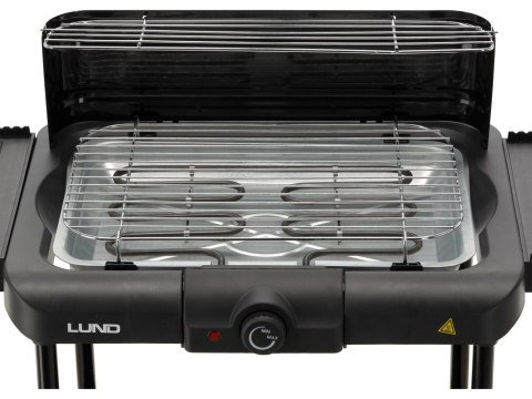 GRILL ELEKTRYCZNY STOJĄCY 2000W 36*22.5CM LUND GRILL ELEKTRYCZNY STOJĄCY 2000W 36*22.5CM LUND