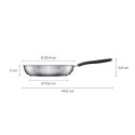 PATELNIA FF Z POWŁOKĄ CERAMICZNĄ 24CM FISKARS