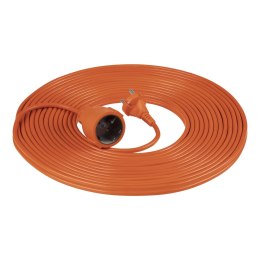 PRZEDŁUŻACZ OGRODOWY 30M OMY 2X1MM2 IP20 POMARAŃCZOWY ORNO