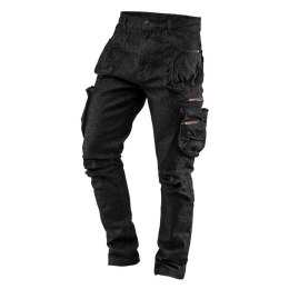SPODNIE ROBOCZE 5-KIESZENIOWE DENIM ROZMIAR M NEO