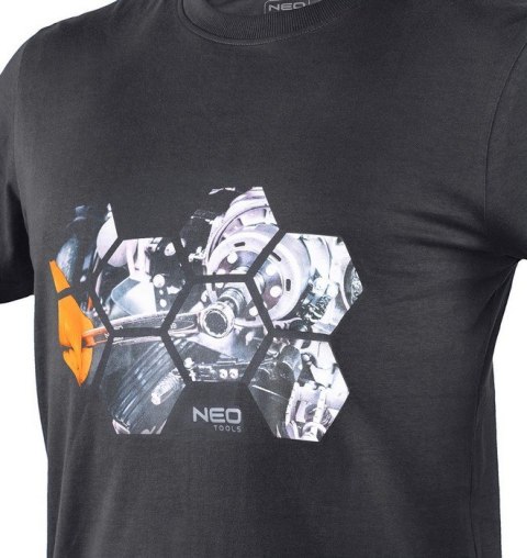 T-SHIRT Z NADRUKIEM WARSZTAT ROZMIAR XXL NEO T-SHIRT Z NADRUKIEM WARSZTAT ROZMIAR XXL NEO