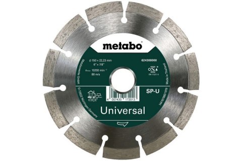 TARCZA DIAMENTOWA SEGMENTOWA DO BETONU 150*22.23MM METABO TARCZA DIAMENTOWA SEGMENTOWA DO BETONU 150*22.23MM METABO