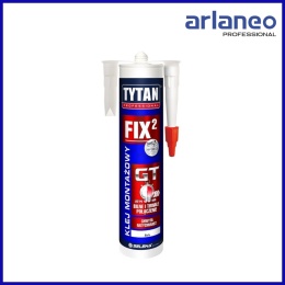 KLEJ MONTAŻOWY FIX2 GT 290ML BIAŁY TYTAN