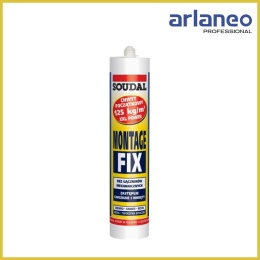 KLEJ MONTAŻOWY MONTAGE FIX 280ML SOUDAL