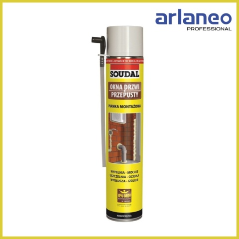 PIANKA MONTAŻOWA SOUDAL RURKA 750ML SOUDAL