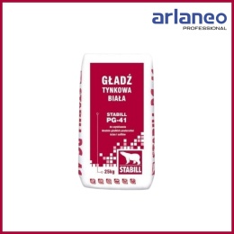 STABIL GŁADŹ GIPSOWA BIAŁA PG-41 4KG STABIL