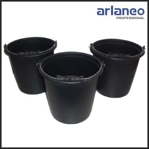 WIADRO BUDOWLANE PLASTIKOWE Z RĄCZKĄ 18 LITRÓW UN