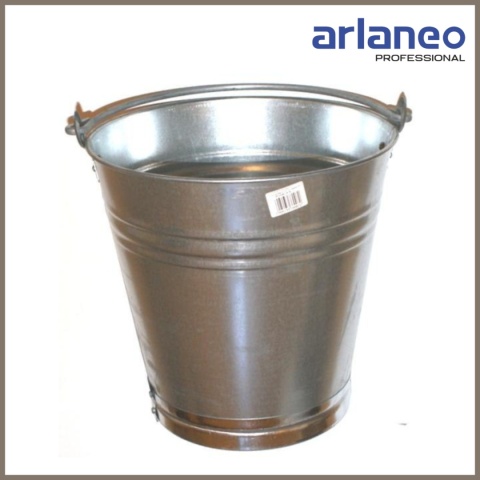 WIADRO Z BLACHY OCYNKOWANEJ 17 LITRÓW UN