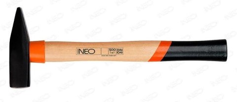 MŁOTEK ŚLUSARSKI HARTOWANY, TRZONEK DREWNIANY 2000G NEO