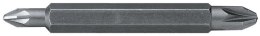 KOŃCÓWKA PHILLIPS DWUSTRONNA PH1&2 DŁUGA 60MM 10 SZTUK STANLEY