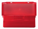 SKRZYNKA MAGAZYNOWA ROZMIAR '3' CZERWONA UN