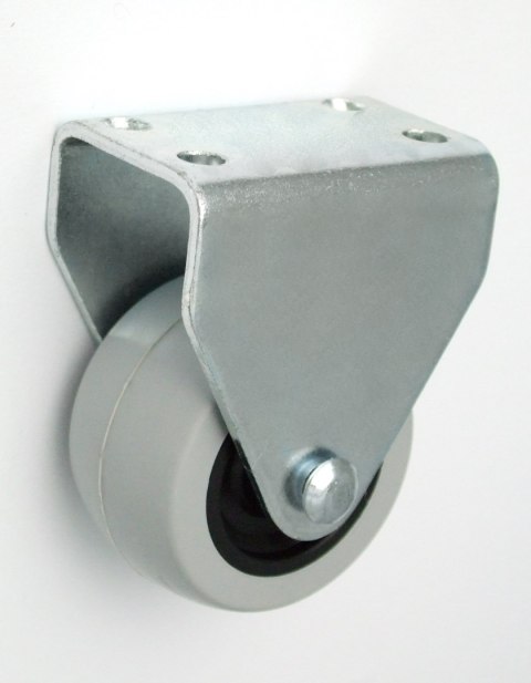 KOŁO MEBLOWE TWORZYWO+GUMA 40MM OBUDOWA STAŁA M43T UN