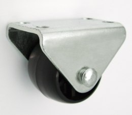 KOŁO MEBLOWE Z TWORZYWA 30MM OBUDOWA STAŁA M33B UN