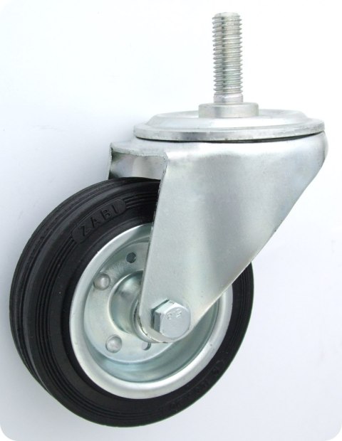 KOŁO METAL-GUMA 100MM OBUDOWA Z TRZPIENIEM 14 UN