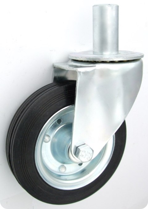 KOŁO METAL-GUMA 160MM OBUDOWA Z TRZPIENIEM 44 UN