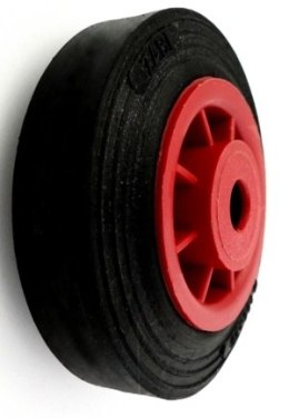 KOŁO TWORZYWO+GUMA 100MM BEZ OBUDOWY 11T UN