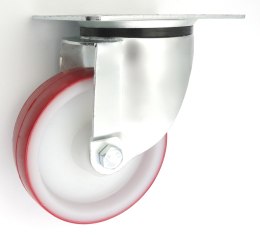 KOŁO TWORZYWO+POLIURETAN 125MM OBUDOWA SKRĘTNA 22BC UN