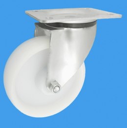 KOŁO Z TWORZYWA 160MM OBUDOWA SKRĘTNA 42B UN