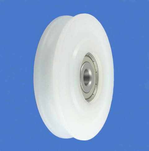 ROLKA Z TWORZYWA 80MM ŁOŻYSKOWANA, NA LINKĘ C80/10Ł UN