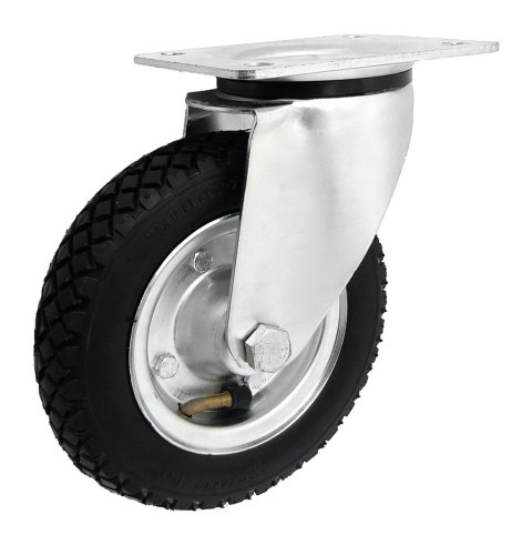 KOŁO PNEUMATYCZNE METAL-GUMA 175MM OBUDOWA SKRĘTNA 1752M UN