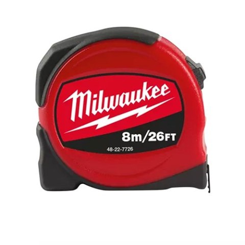 TAŚMA MIERNICZA SLIM S8-26/25 8M MILWAUKEE
